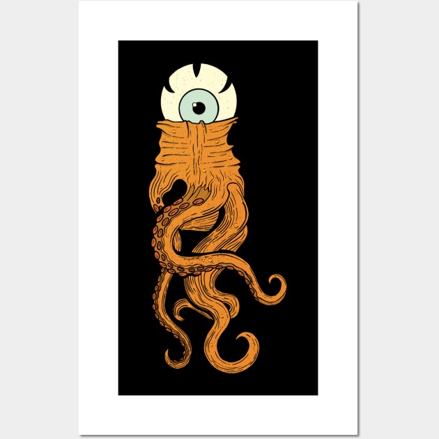 Eye & Tentacles I Wall Art by IcarusPoe